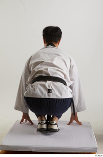Lan  1 dressed kimono dress kneeling sports whole body…